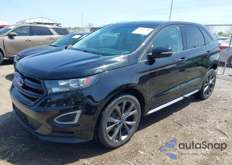2018 Ford Edge Sport z USA, uszkodzony, nr VIN 2FMPK4AP9JBB91957
